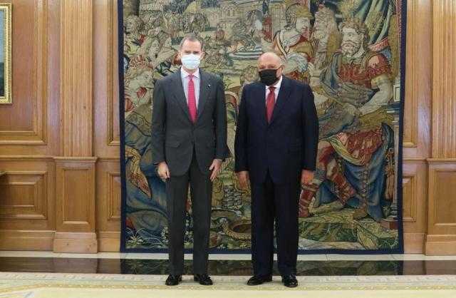 ملك إسبانيا: مصر شريك محوري فى المنطقة