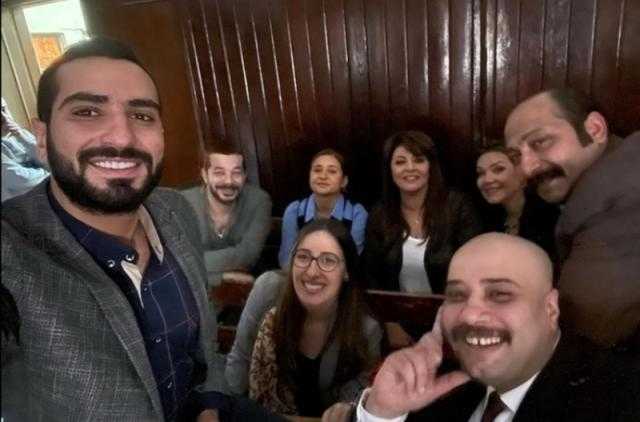 أحدث ظهور لفريق عمل «مسلسل فاتن أمل حربي»