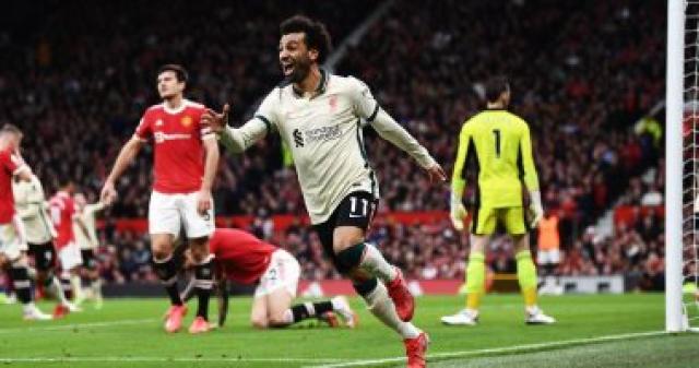 صلاح أمام مان يونايتد 