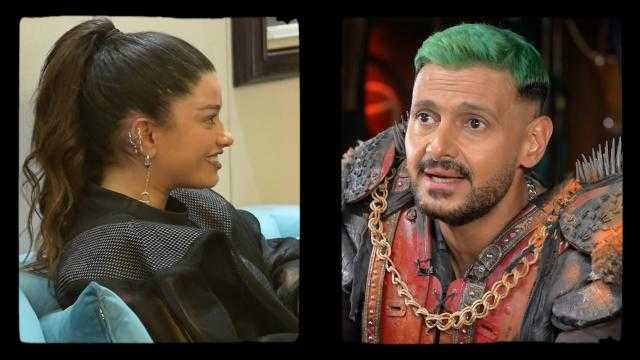 رامز جلال ساخرًا من سينتيا خليفة: «فرحانة بفاندام كدة لية هيخطبك»