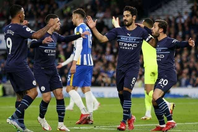 مانشستر سيتي وبرايتون