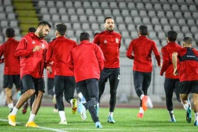 معلول يشارك في مران الأهلي استعدادًا لمواجهة الرجاء