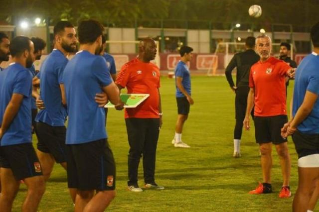 موسيماني في مران الأهلي