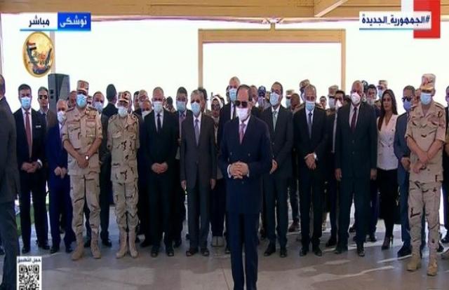 الرئيس السيسي يشهد افتتاح صوامع القمح عبر الفيديو كونفرانس