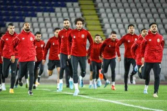 الأهلي يختتم تدريباته اليوم استعدادًا لمواجهة الرجاء المغربي
