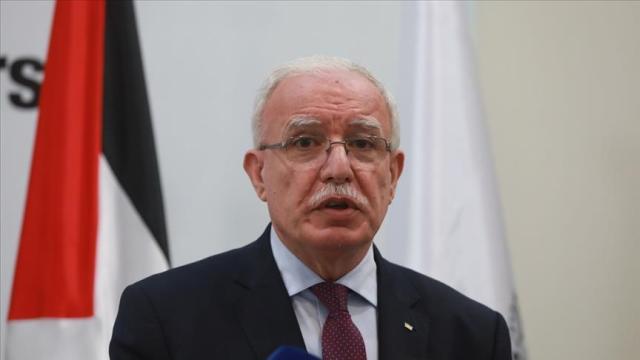 وزير الخارجية الفلسطيني رياض المالكي