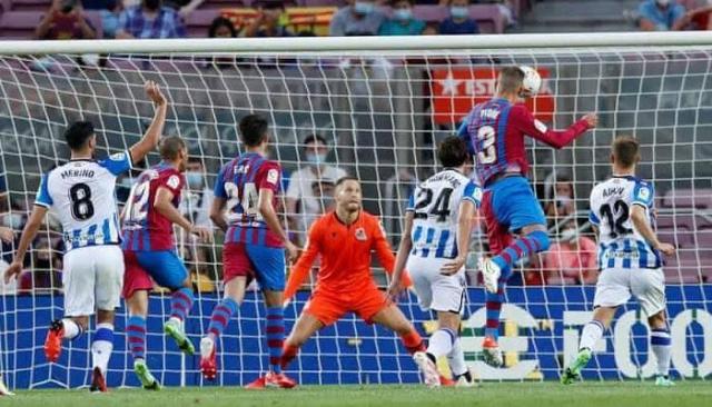 بعد 80 دقيقة.. برشلونة يتقدم على سواسييداد بهدف