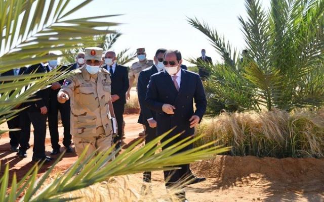 آخر مستجدات أكبر مشروع استصلاح زراعى فى الشرق الأوسط «صور»