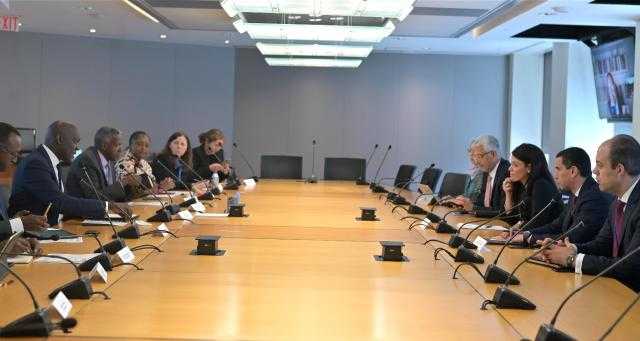 «المشاط» تجتمع مع مؤسسة التمويل الدولية لضمان الاستثمار «ميجا»