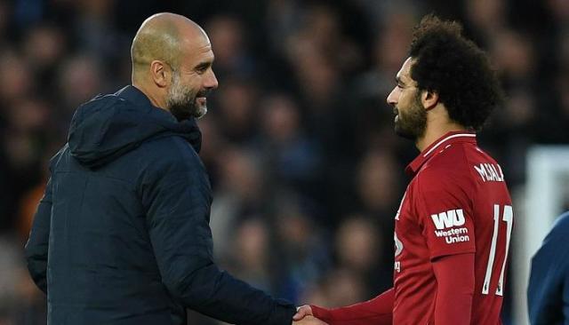جوارديولا ومحمد صلاح