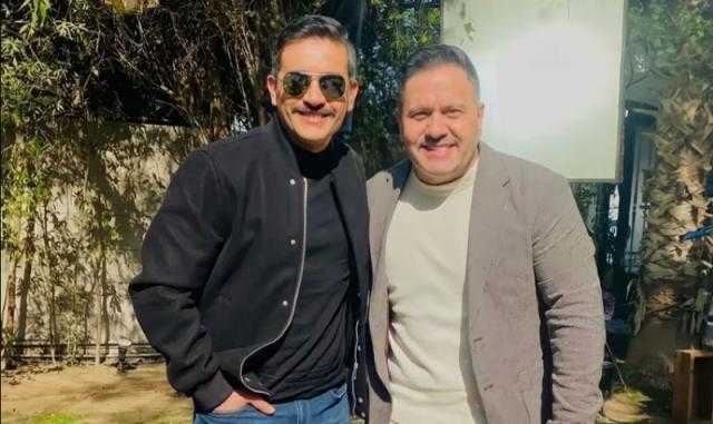 أحدث ظهور لـ هاني سلامة من كواليس «ملف سري».. صور