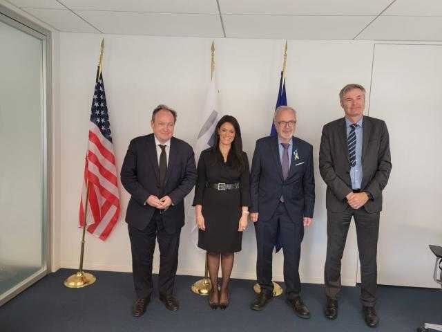 ”المشاط” تناقش مقترحات التعاون المشترك مع بنك الاستثمار الأوروبي في مؤتمر المناخ COP27