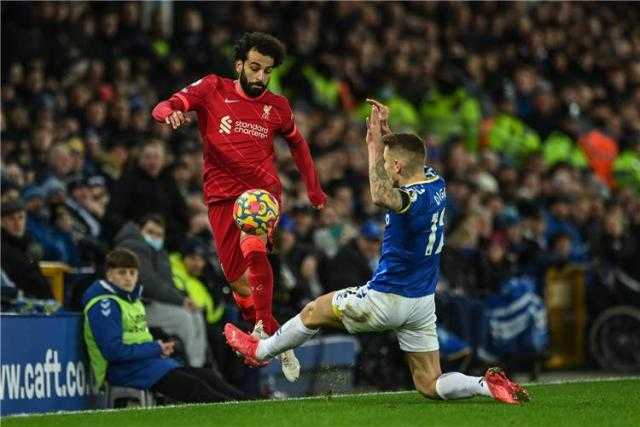 موعد مباراة ليفربول وإيفرتون والقنوات الناقلة