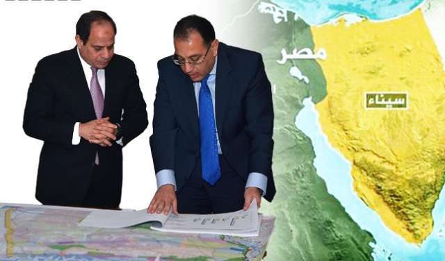 مشروعات قومية عملاقة وغير مسبوقة بسيناء