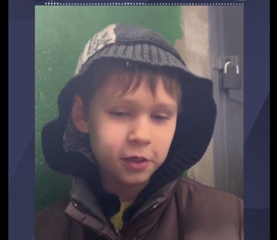 طفل أوكراني: «أريد رؤية الشمس والعودة لمنزلي» - فيديو