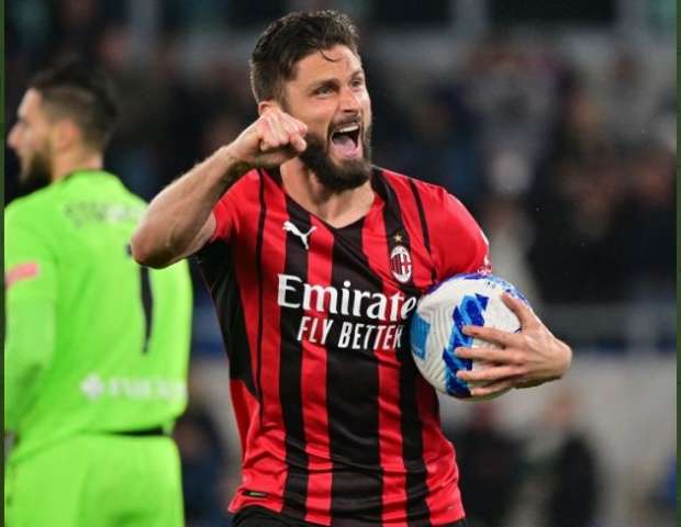 أوليفيه جيرو لاعب ميلان