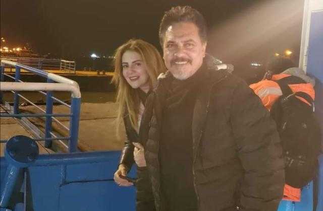 رسالة رومانسية من رانيا محمود ياسين لـ محمد رياض في عيد ميلاده «صور»