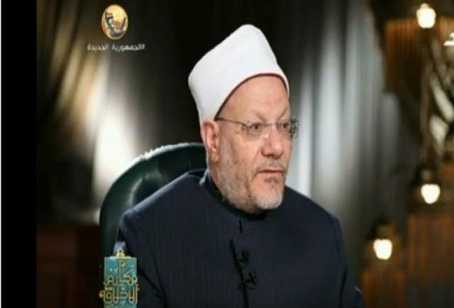 مفتي الجمهورية: لا تقوم دولة إلا على أكتاف الشباب «فيديو»