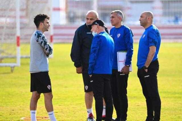 تفاصيل جلسة فيريرا مع زيزو على هامش مران الزمالك