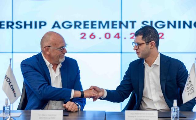 اتفاقية تعاون بين «السويدي» و«وولونج إليكتريك» لتجارة المحركات الكهربائية