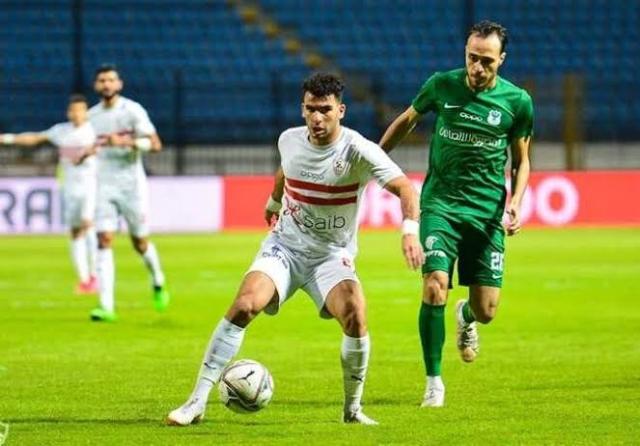 الزمالك والمصري.. الجزيري يتقدم بالهدف الثاني للأبيض