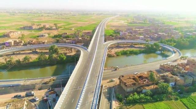 كل ما تريد معرفته عن «محور جرجا» أحد شرايين التنمية بالصعيد «فيديو»