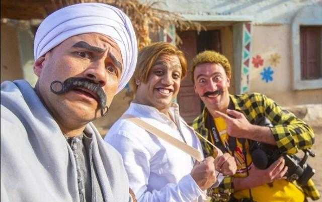 شاهد.. أحمد مكي برفقة أوس أوس ومحمد سلام من كواليس «الكبير أوي 6»