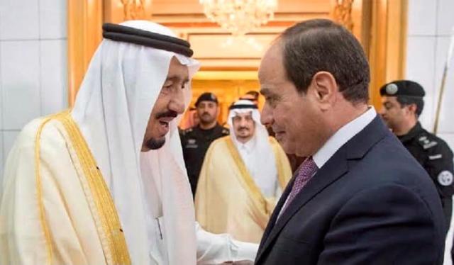 الرئيس السيسي وملك السعودية 