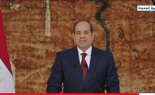 السيسي: حافظنا على الاقتصاد المصري من الاختلال