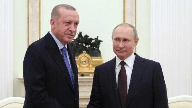 الرئاسة التركية: أردوغان بحث هاتفيا مع بوتين الوضع في أوكرانيا