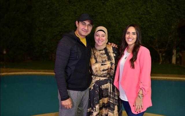 زوجة ياسر جلال تخطف الأنظار في أول ظهور لها «صور»
