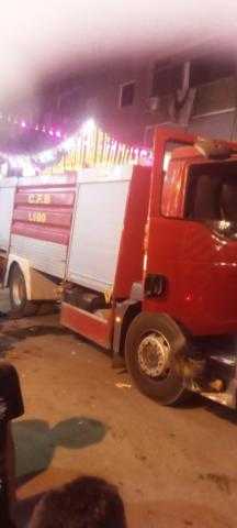 السيطرة على حريق داخل شقة سكنية بـ الزاوية الحمراء