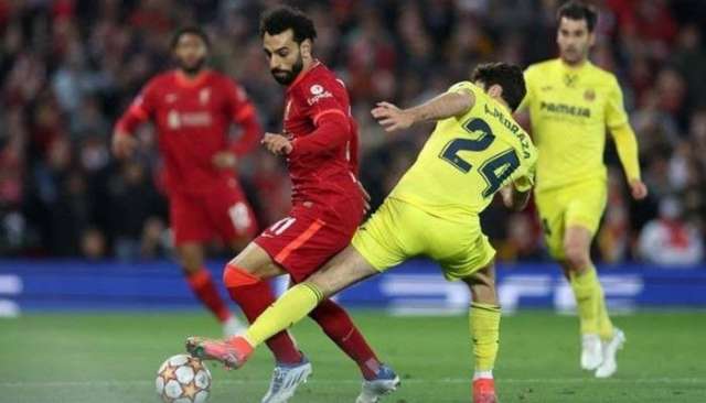 موعد مباراة ليفربول وفياريال والقنوات الناقلة 