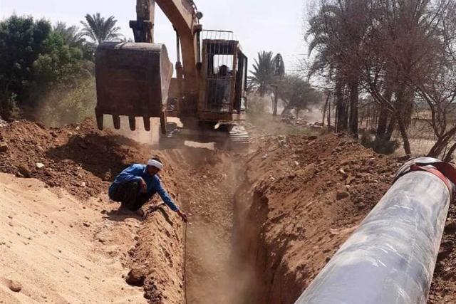 مشروعات مياه الشرب والصرف الصحي بأسوان