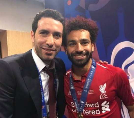 صلاح وأبو تريكة