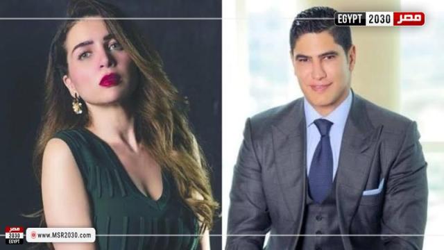 مي عز الدين وأحمد أبو هشيمة 