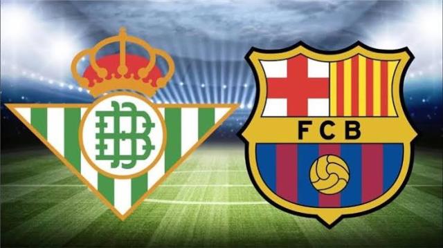 موعد مباراة برشلونة وريال بيتيس والقنوات الناقلة