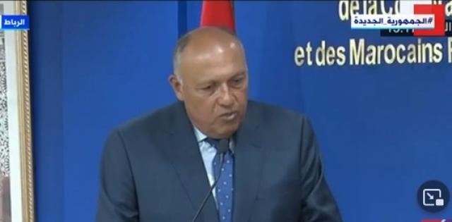 وزير الخارجية موجها الشكر للمغرب: نحن عازمون على تفعيل هذا الأمر «فيديو»