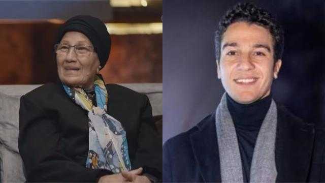 عواطف حلمي رفضت عمل حفيدها نور النبوي في التمثيل وهذا تعليقها على دوره في «راجعين يا هوى»