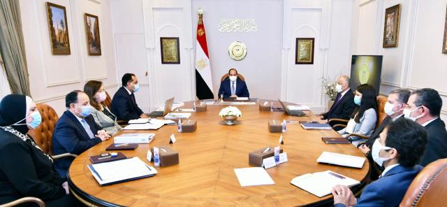 اجتماع الرئيس عبد الفتاح السيسي