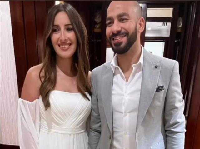 جيلان علاء وعز شهوان يحتفلان بخطبتهما في أجواء عائلية «صور»