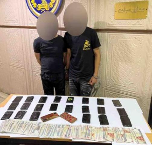 ضبط أجنبي ومسجل خطر بحوزتهما 2 كيلو و200 جرام حشيش في حدائق القبة