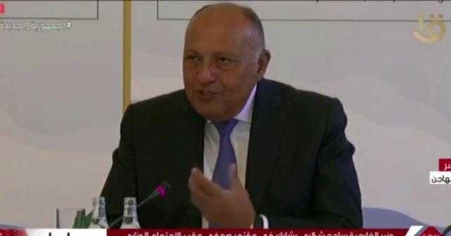 وزير الخارجية: «علينا تغيير الثقافة المرتبطة بأزمة تغير المناخ»