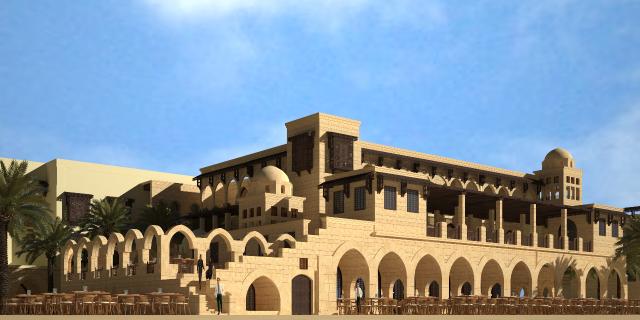 تطوير مجرى سور العيون