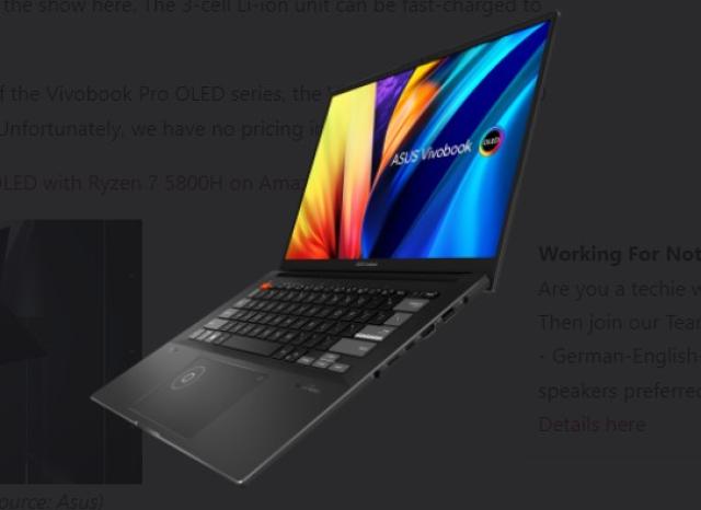 لاب توب Vivobook Pro 14X.. أسوس تجبر الجميع على احترامها