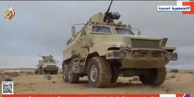 القوات المسلحة توجه ضربات قاصمة للبؤر الإرهابية بشمال سيناء