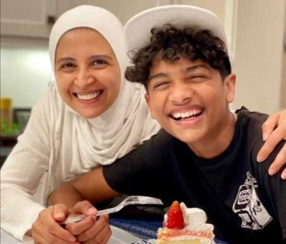 حنان ترك تحتفل بعيد ميلاد ابنها وسط أجواء عائلية «صور»