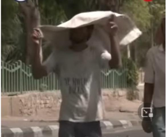 تجاوزت 50 درجة مئوية .. موجة حارة تضرب الهند «فيديو»