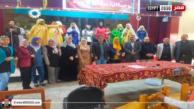 جانب من مسابقات التربية المسرحية بنجع حمادي