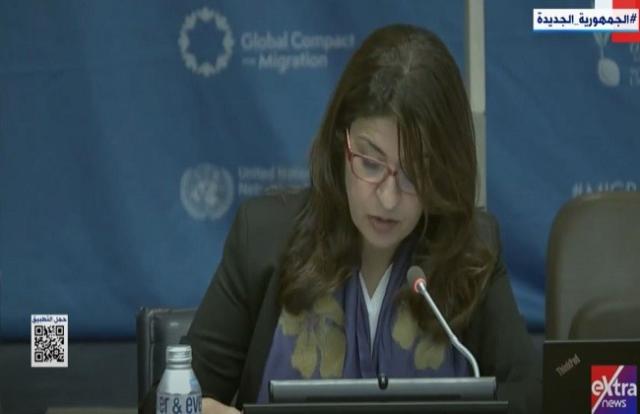 كلمة مصر في المائدة المستديرة للأمم المتحدة حول الهجرة «فيديو»
